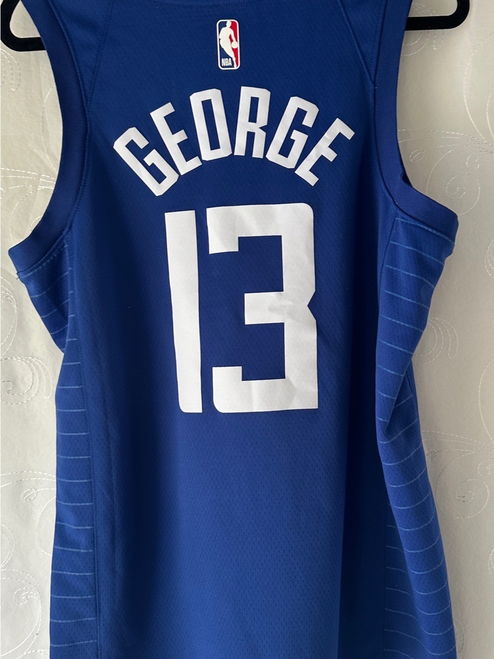 Nike Royal Blue Clippers #13 Basketball Jersey - Picture 5 of 5